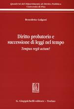 Diritto probatorio e successione di leggi nel tempo. Tempus regit actum?