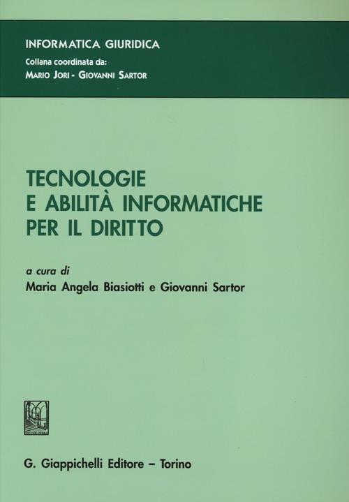 Tecnologie e abilità informatiche per il diritto - copertina