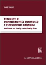 Strumenti di pianificazione & controllo e performance aziendali. Confronto tra family e non-family firms