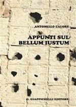 Appunti sul bellum iustum