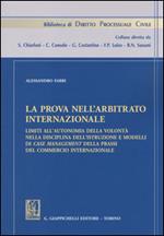 La prova nell'arbitrato internazionale