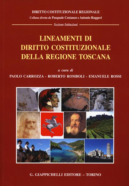 Lineamenti di diritto costituzionale della regione Toscana - copertina