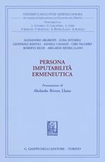 Persona imputabilità ermeneutica