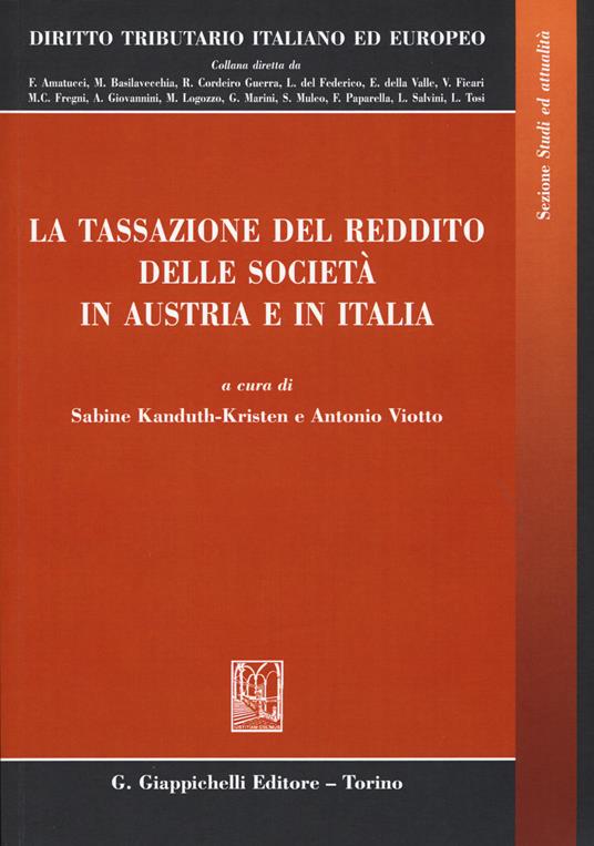 La tassazione del reddito delle società in Austria e in Italia - copertina