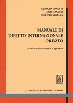 Manuale di diritto internazionale privato