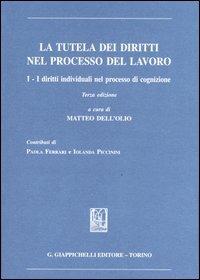 La tutela dei diritti nel processo del lavoro. Vol. 1: I diritti individuali nel processo di cognizione. - Matteo Dell'Olio - copertina