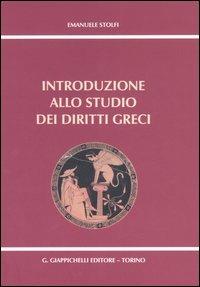 Introduzione allo studio dei diritti greci - Emanuele Stolfi - copertina