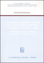 La regola contrattuale tra autonomia privata e canone di buona fede. Prospettive di diritto europeo dei contratti e di diritto interno