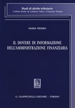 Il dovere di informazione dell'amministrazione finanziaria