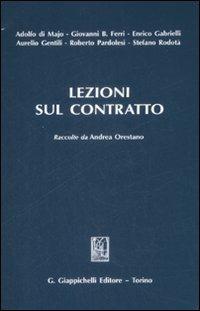 Lezioni sul contratto - copertina