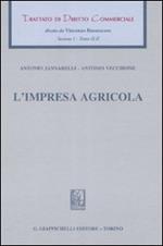 Trattato di diritto commerciale. Sez. I. Vol. 2\2: L'impresa agricola.