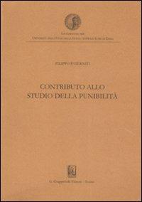 Contributo allo studio della punibilità - Filippo Paterniti - copertina