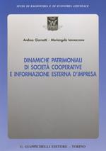 Dinamiche patrimoniali di società cooperative e informazione esterna d'impresa