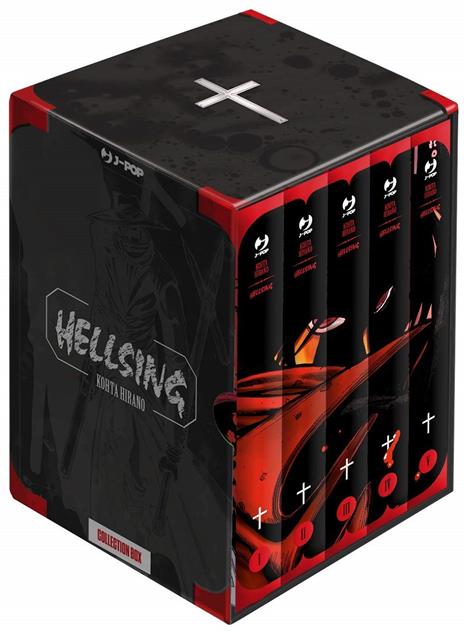 Hellsing. Collection box. Vol. 1-5 - Kohta Hirano - copertina
