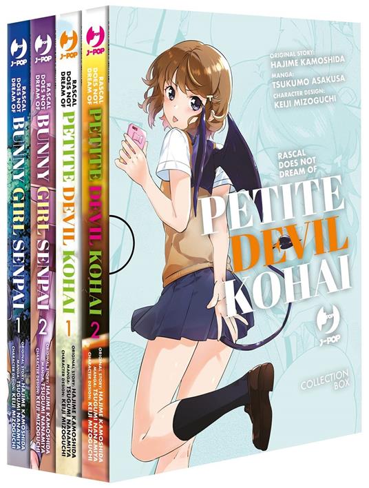 Bunny girl senpai-Petit devil kohai. Collection box. Vol. 1-2 - Hajime Kamoshida,Tsugumi Nanamiya - 2