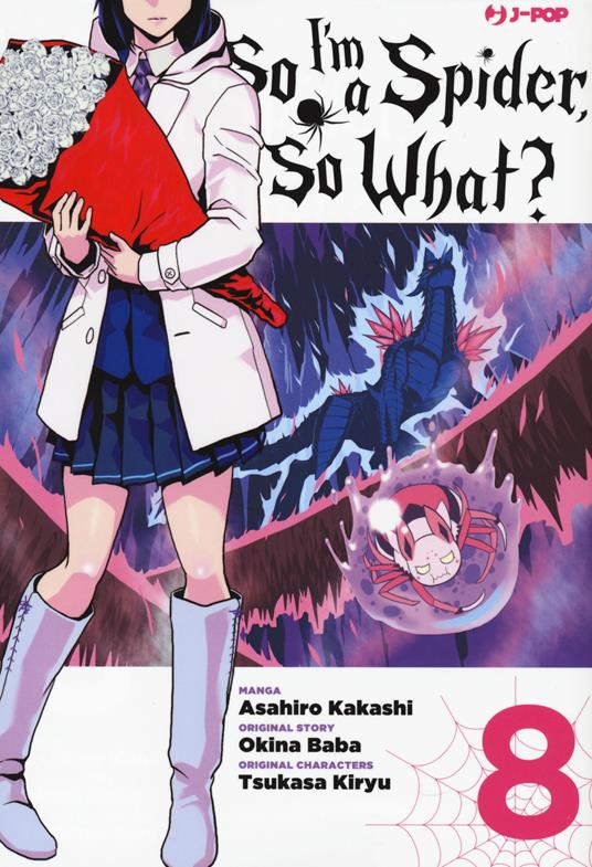 So I'm a spider, so what?. Vol. 8 - Okina Baba,Asahiro Kakashi - copertina
