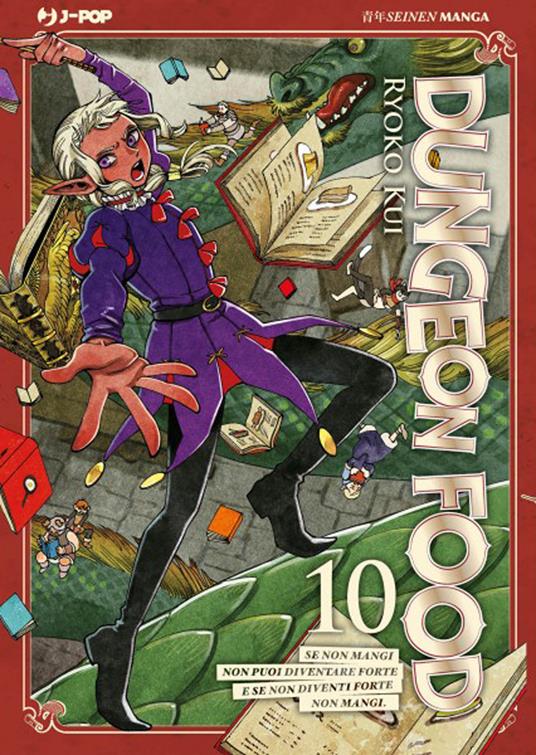 Dungeon food. Vol. 10 - Ryoko Kui - copertina