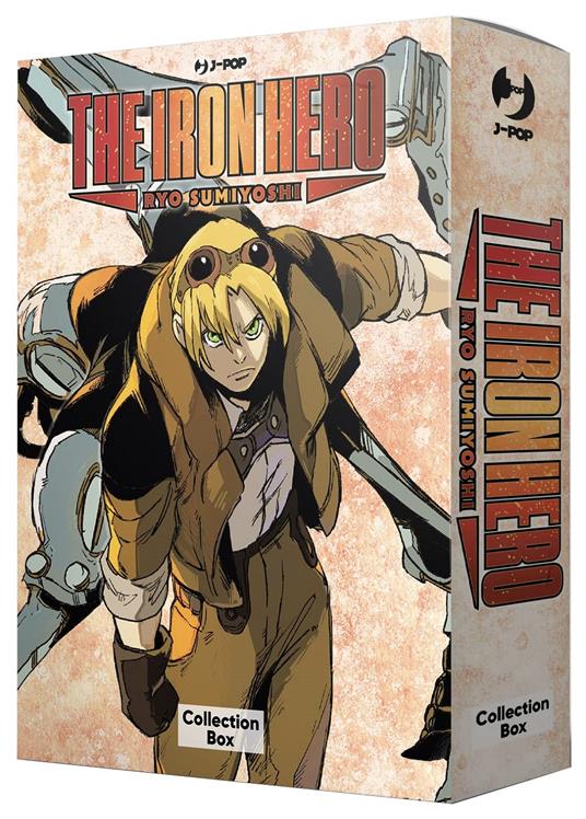 The iron hero. Collection box. Vol. 1-4 - Ryo Sumiyoshi - copertina