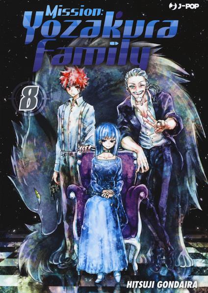 Mission: Yozakura family. Vol. 8 - Hitsuji Gondaira - copertina