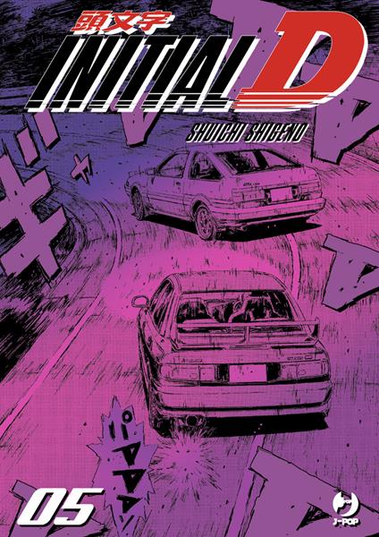 Initial D. Vol. 5 - Shuichi Shigeno - copertina