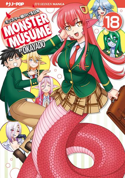 Monster Musume. Vol. 18 - Okayado - copertina