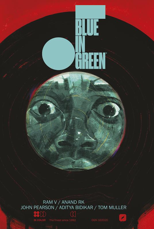 Blue in green - Ram V,Anand RK,John Pearson - copertina