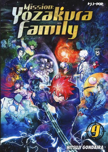 Mission: Yozakura family. Vol. 9 - Hitsuji Gondaira - copertina