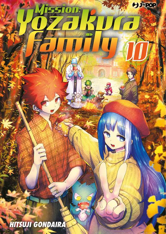 Mission: Yozakura family. Vol. 10 - Hitsuji Gondaira - copertina