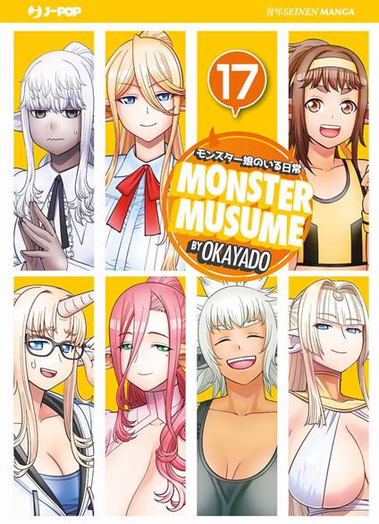 Monster Musume. Vol. 17 - Okayado - copertina