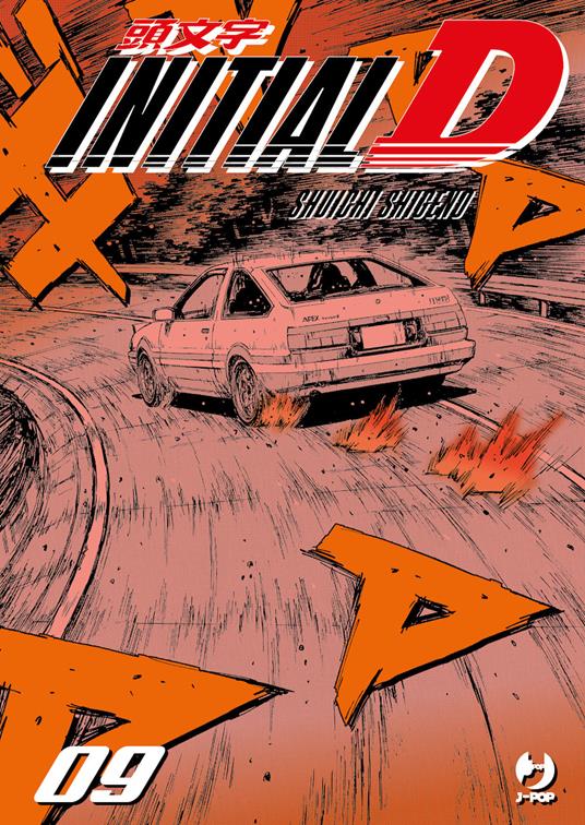 Initial D. Vol. 9 - Shuichi Shigeno - copertina