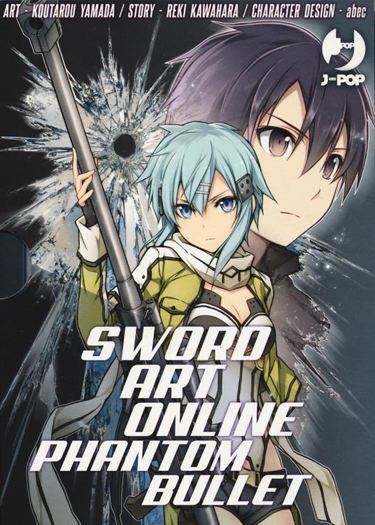 Sword art online. Phantom bullet. Vol. 1-4 - Reki Kawahara,Abec - copertina