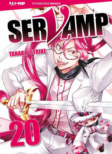 Servamp. Vol. 20 - Strike Tanaka - copertina