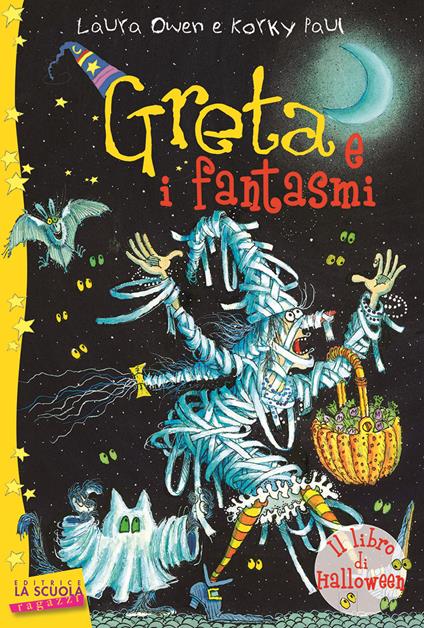 Greta e i fantasmi - Laura Owen,Korky Paul - copertina