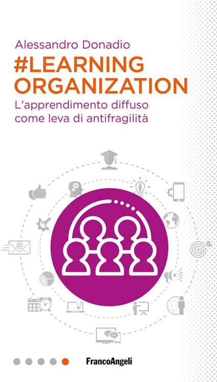 #Learning organization. L'apprendimento diffuso come leva di antifragilità - Alessandro Donadio - copertina