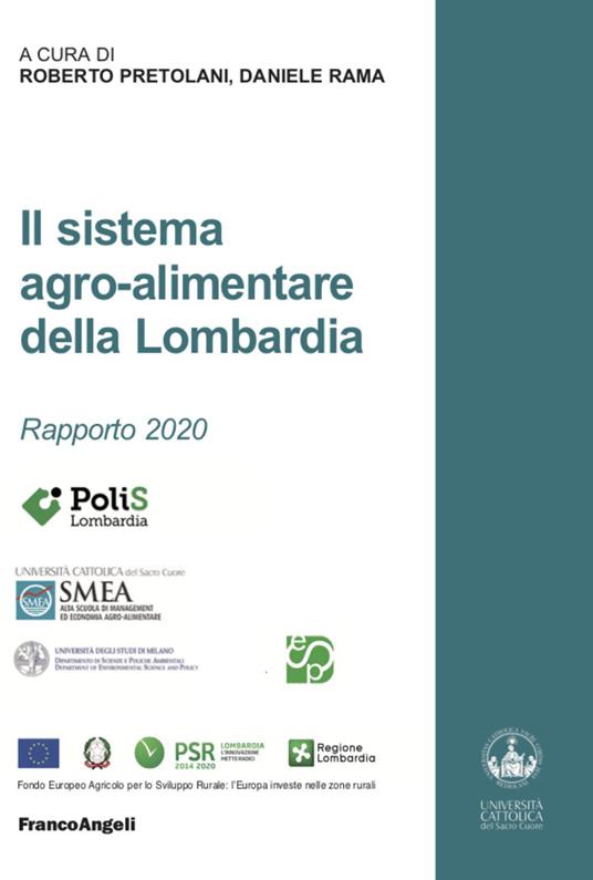 Il sistema agro-alimentare della Lombardia. Rapporto 2020 - copertina