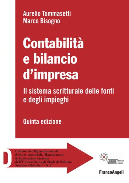 Contabilità e bilancio d'impresa - Aurelio Tommasetti,Marco Bisogno - copertina