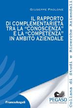 Il rapporto di complementarietà tra la «conoscenza» e la «competenza» in ambito aziendale