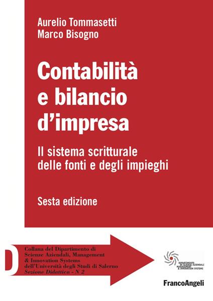 Contabilità e bilancio d'impresa - Aurelio Tommasetti,Marco Bisogno - copertina