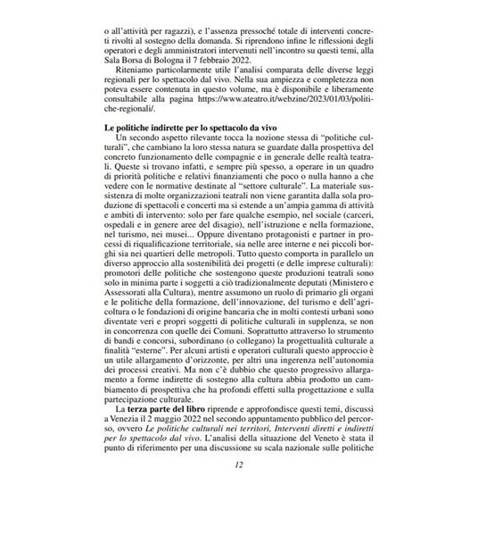 Le politiche per lo spettacolo dal vivo tra Stato e Regioni - 5