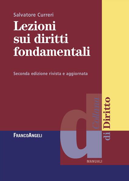 Lezioni sui diritti fondamentali - Salvatore Curreri - copertina