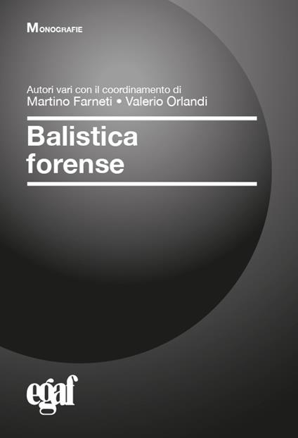 Balistica forense - copertina