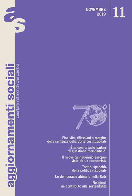 Aggiornamenti sociali (2019). Vol. 11 - Aggiornamenti Sociali - ebook