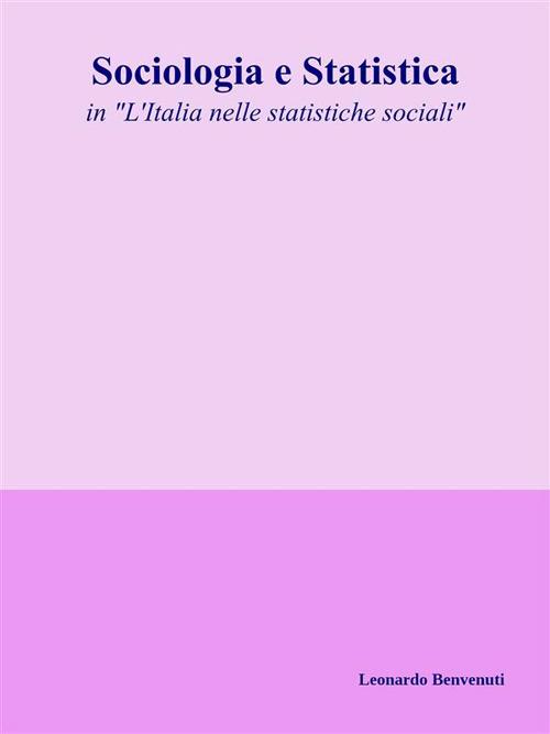 Sociologia e statistica - Leonardo Benvenuti - ebook