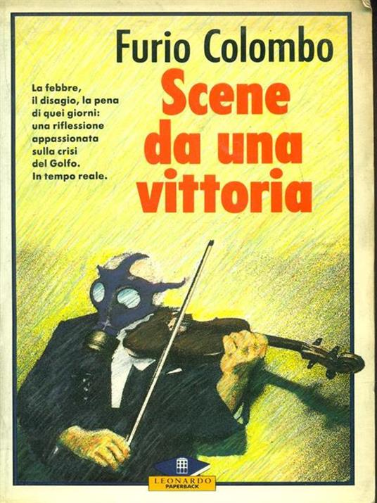 Scene da una vittoria - Furio Colombo - copertina