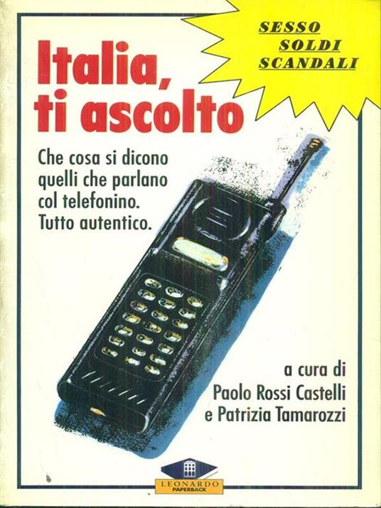 Italia, ti ascolto - Paolo Rossi Castelli,Patrizia Tamarozzi - copertina