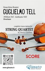 String Quartet: «William Tell» overture by Rossini (score). Advanced level