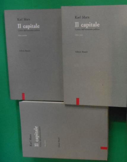 Il capitale - Karl Marx - copertina