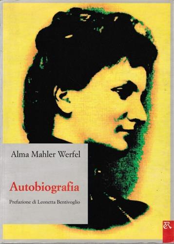 Autobiografia - Alma Mahler Werfel - copertina