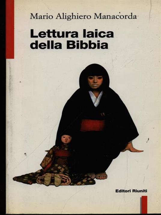 Lettura laica della Bibbia - M. Alighiero Manacorda - copertina