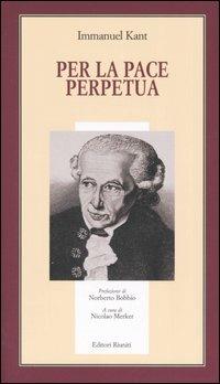 Per la pace perpetua - Immanuel Kant - Libro - Editori Riuniti - Il milione  | IBS